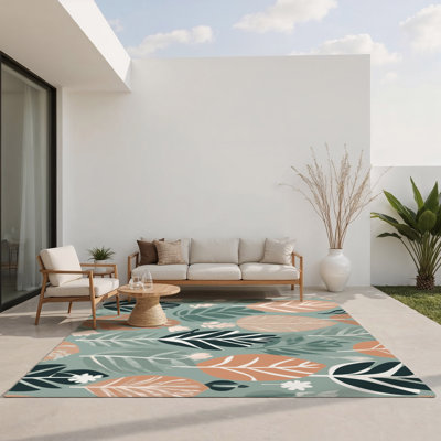 Tapis intérieur et extérieur Woodland Essence