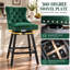  Tabouret de bar pivotant à 360 ° de hauteur 30,7 po Velvet-773416292-773416295-773416300