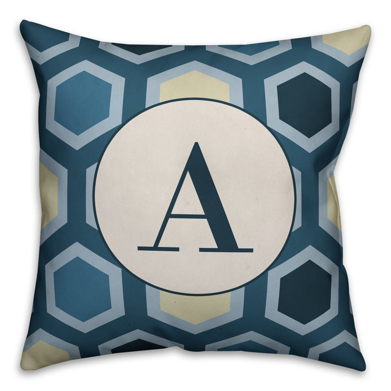 Geometric Reversible Throw Pillow, A