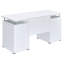 Bureau d'ordinateur avec 2 tiroirs et armoire Rochelle