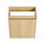 Ensemble de meuble-lavabo pour salle de bain 16 po avec petit meuble-lavabo moderne avec lavabo en céramique-1077228919