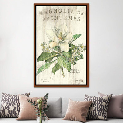 «Magnolia De Printemps» par Sue Schlabach - impression d'art graphique