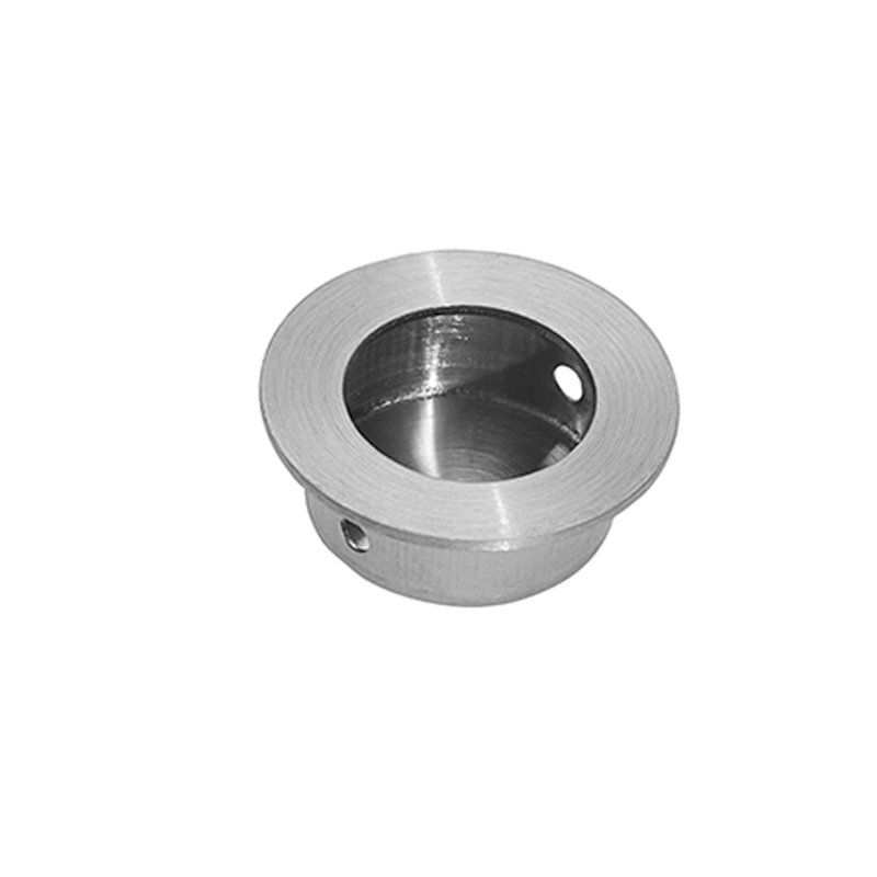 Pisces Pocket Door Finger Pull, Silver