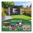 10 Ft. W X 7 Ft. D Plastic Storage Shed With Floor