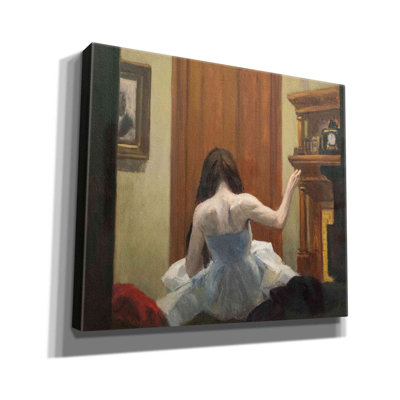 'New York Interior, c. 1921' by Edward Hopper, Giclee Canvas Wall Art