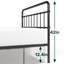 Lit plateforme moderne en métal 42 po Zinus Florence-74882156-74882154