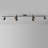 64.25 in. 6 -Light Fixed Track Kit with and