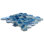 Eterna Hexx 12'' x 12'' Recycled Glass Mosaic