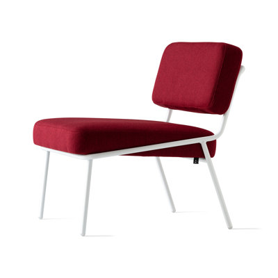 Sixty Upholstered Lounge Chair with Metal Frame
