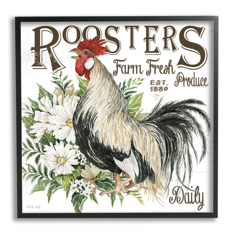 «Farm Fresh Produce Expression on Wood» par Cindy Jacobs, impression, H 24 po x l 24 po x P 1,5 po