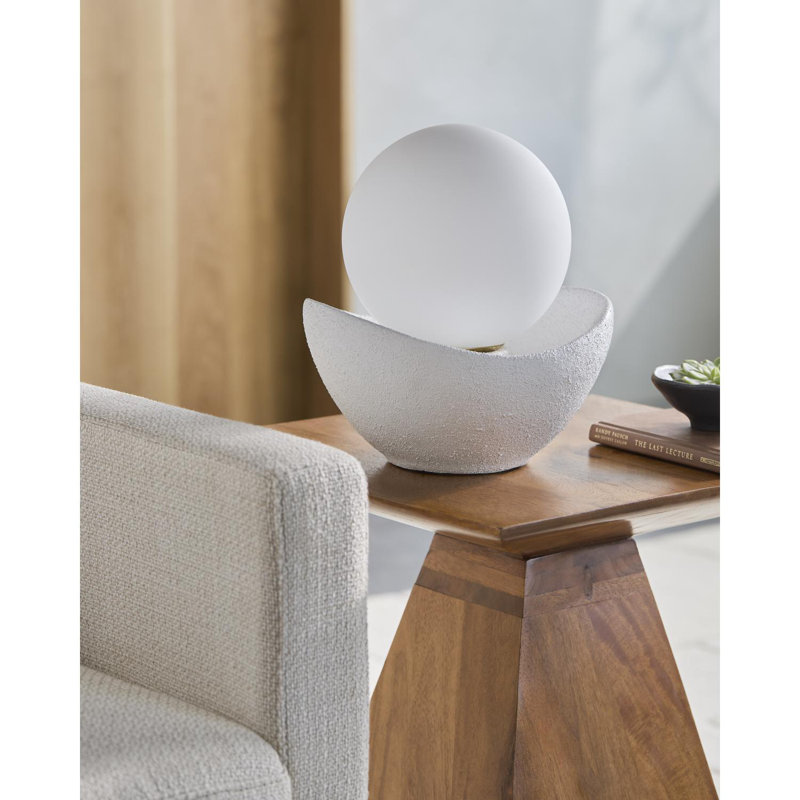 Lampe de table Emberlyn, Blanc