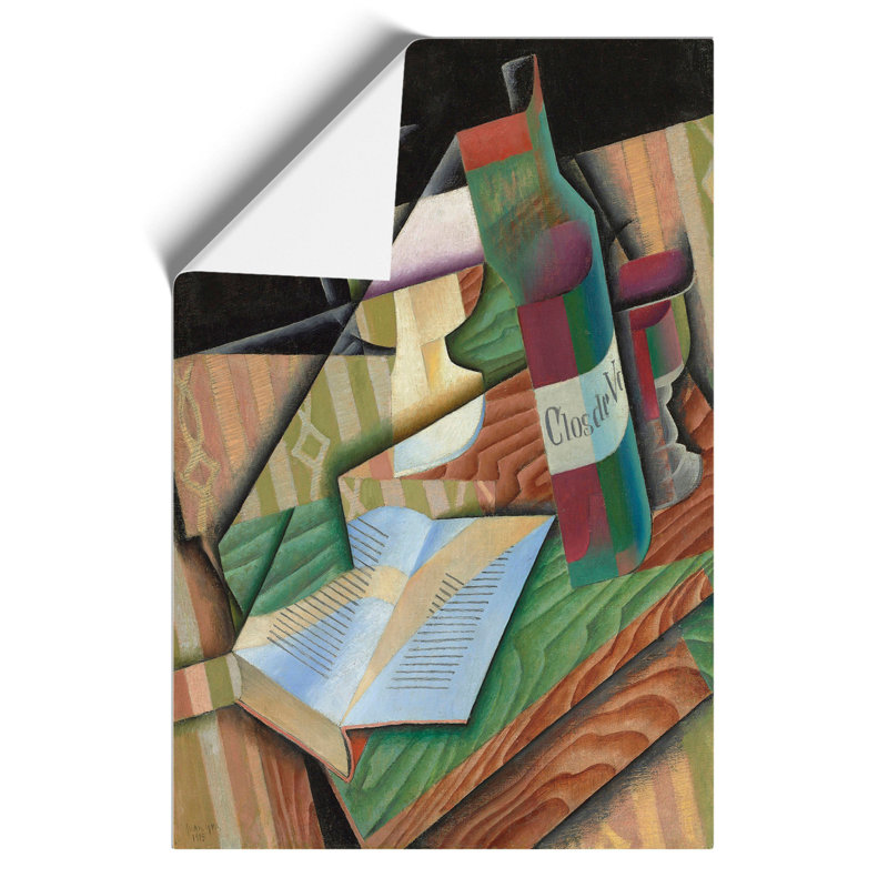 Le Livre by Juan Gris - Wall Art, 59cm H x 42cm W x 0.1cm D
