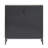 ommy Hilfiger Hayworth Accent Storage Cabinet with Mirrored Doors, Contemporary Weathered Wood Console Table, Wood Overlay, Gray