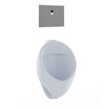 TOTO® Wall-Mount ADA Compliant 0.125 GPF Urinal with Back Spud Inlet, Cotton White - UT105UV#01