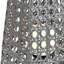 Lampe de table d'extérieur 1 lumière de 27 po Carus - Gris
