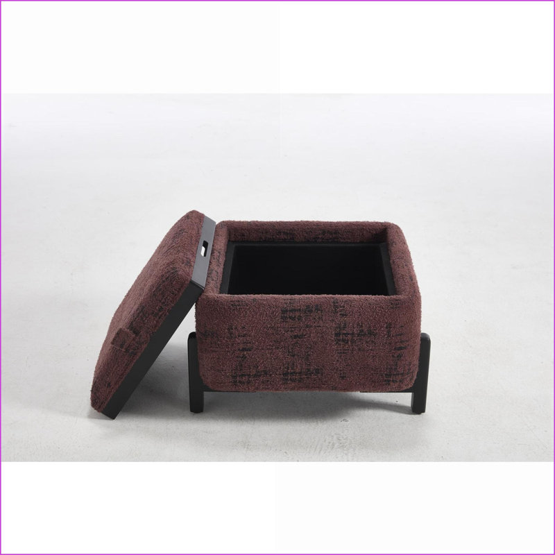 Table basse légère en polyester rouge pour chambre à coucher et amp; Salon, petite maison peu encombrante