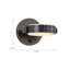 Blanco 1 - Light LED Bath Sconce-77452351