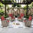 Keywest 4 - Person Outdoor Seating Group PE Wicker Swivel Glider With Cushions With Side Table-1011988694