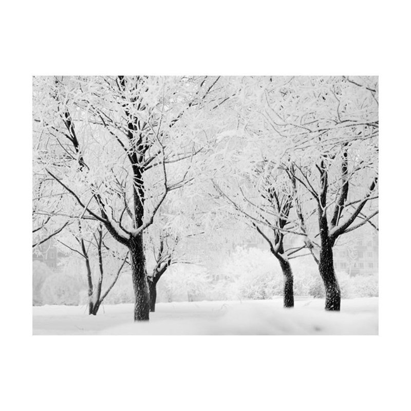 Arbres Deibel - Paysage d'hiver, L 90 po x l 118 po