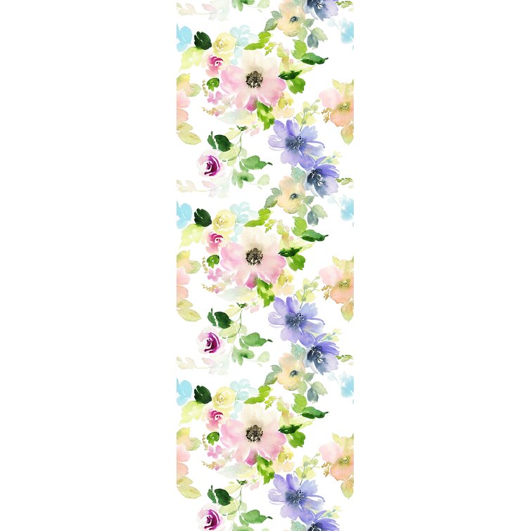 House of Hampton® Glenn Peel & Stick Floral Roll | Wayfair