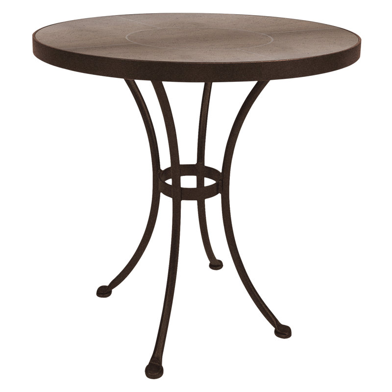 Outdoor Round Dining Table, Copper Creek, Canyon Taupe