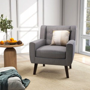 Corrigan Studio® Gillermina Upholstered Armchair & Reviews | Wayfair