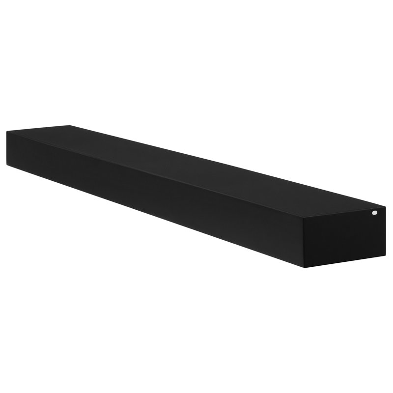 The Tyler 60" Shelf MDF Black Paint, 60", Black