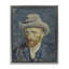 «Van Gogh Portrait with Hat», art mural sur toile flottante par one1000paintings-745084092-749625161