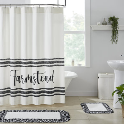 Rideau de douche simple Sawyer Mill