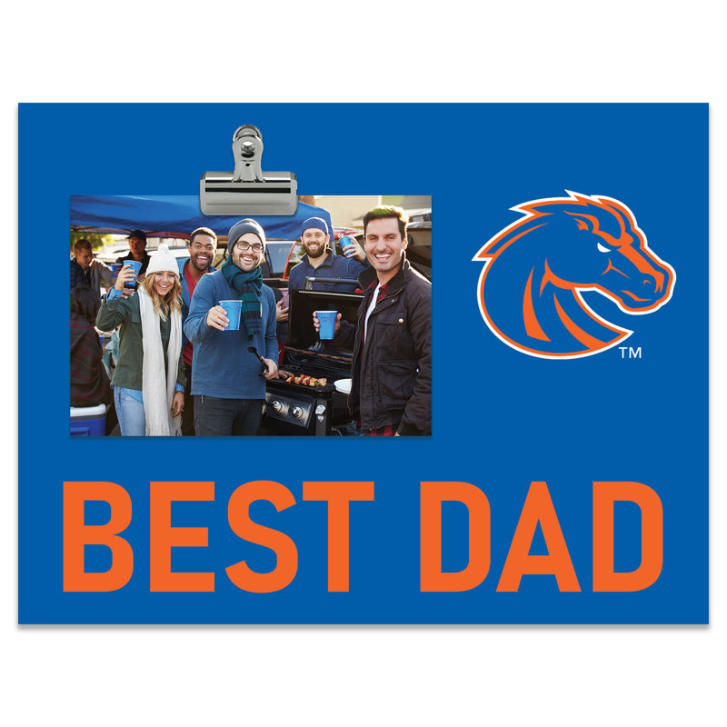 Boise State Bright Line - Best Dad Clip Frame