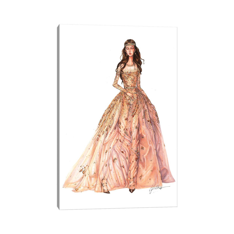 Elie Saab Haute Couture 2017 II, H 40 po x l 26 po x P 1,5 po