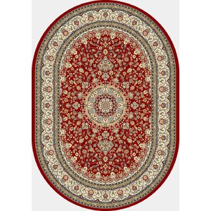 Attell Oriental Red/Ivory Area Rug