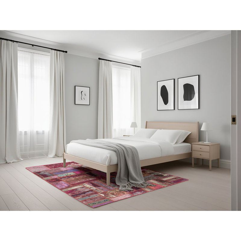 Abstract Indoor Rug, Rectangle 5' x 7'