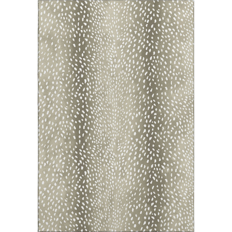Premium Machine Washable Merilou AMF44 Fawn Rug