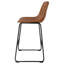 Ensemble de 2 chaises de comptoir rembourrées en similicuir Torince-1981974032-1981974126
