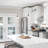Amalfi 4.75-in Integrated LED Height Adjustable ETL Certified Pendant Light with Cone Shade-65216926