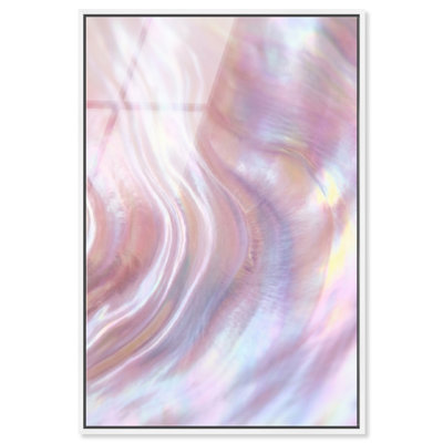 Iridescent Wave Print by Oliver Gal