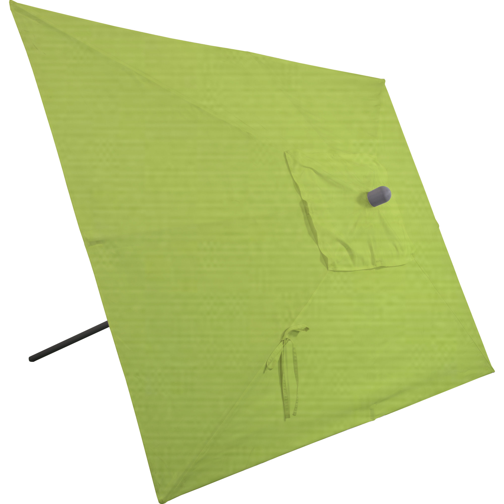 Olivier 116.7'' Outdoor Umbrella, Antique Bronze, Canvas Macaw Sunbrella® Canvas