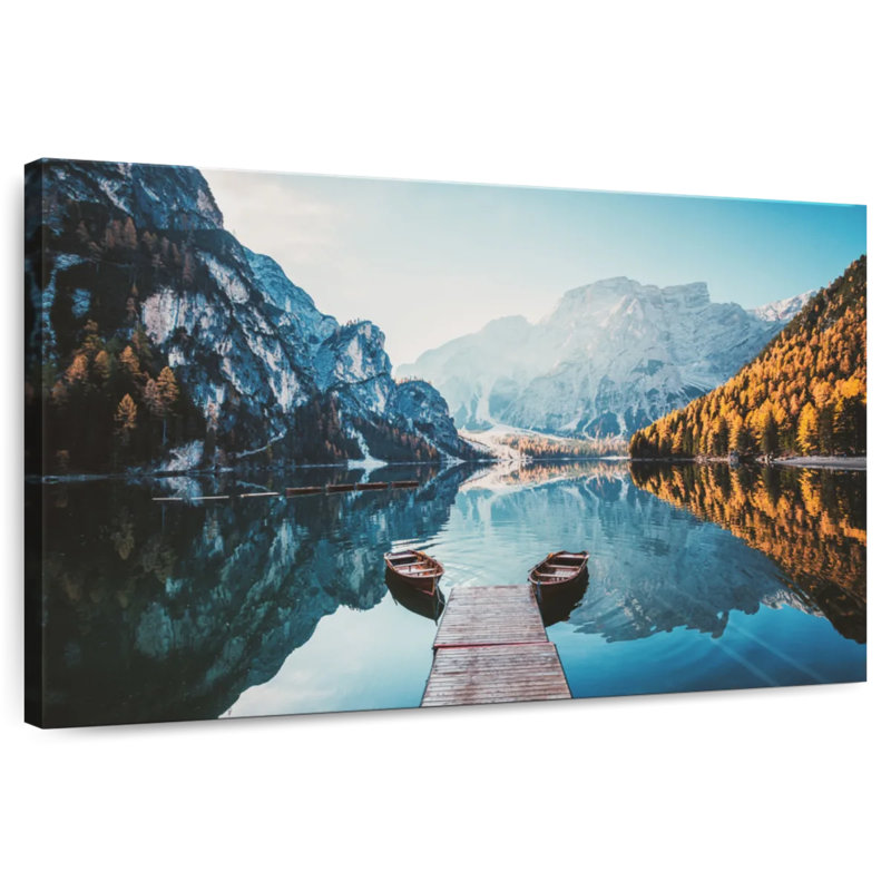 Bateaux Alvord Lake Braies, H 32 po x l 48 po