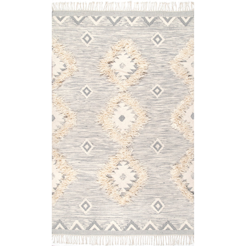 Joyden Wool Indoor Rug, Rectangle 2' x 3'