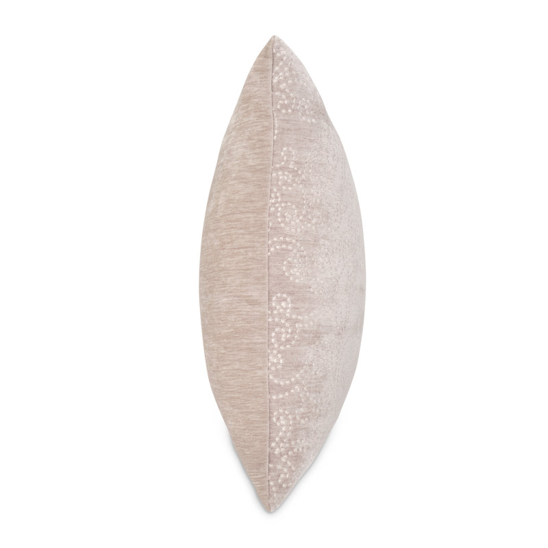 Darling Square Pillow Cover & Insert, Natural