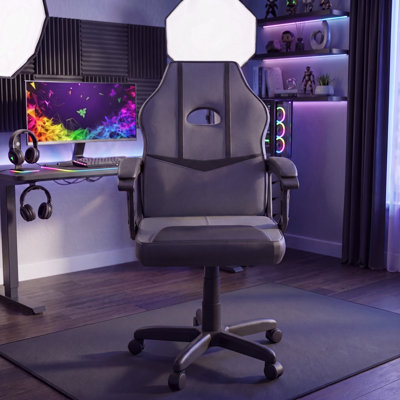 Muskoka Gaming Chair, Office Computer Chair Adjustable, UKFR Certified