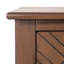 Stylish Chupp 47.3'' Console Table –Solid Wood Top with Storage Drawers, Turned Legs & Display Shelf-1596005787