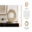 Terrika Stoneware Ceramic Decorative Object with Modern Sculptural Design
