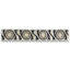 5.1 in. x 15 in. Marble Tile