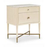 Novella Nightstand With Stone Top