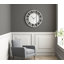 Glass Analogue Wall Clock-740004389