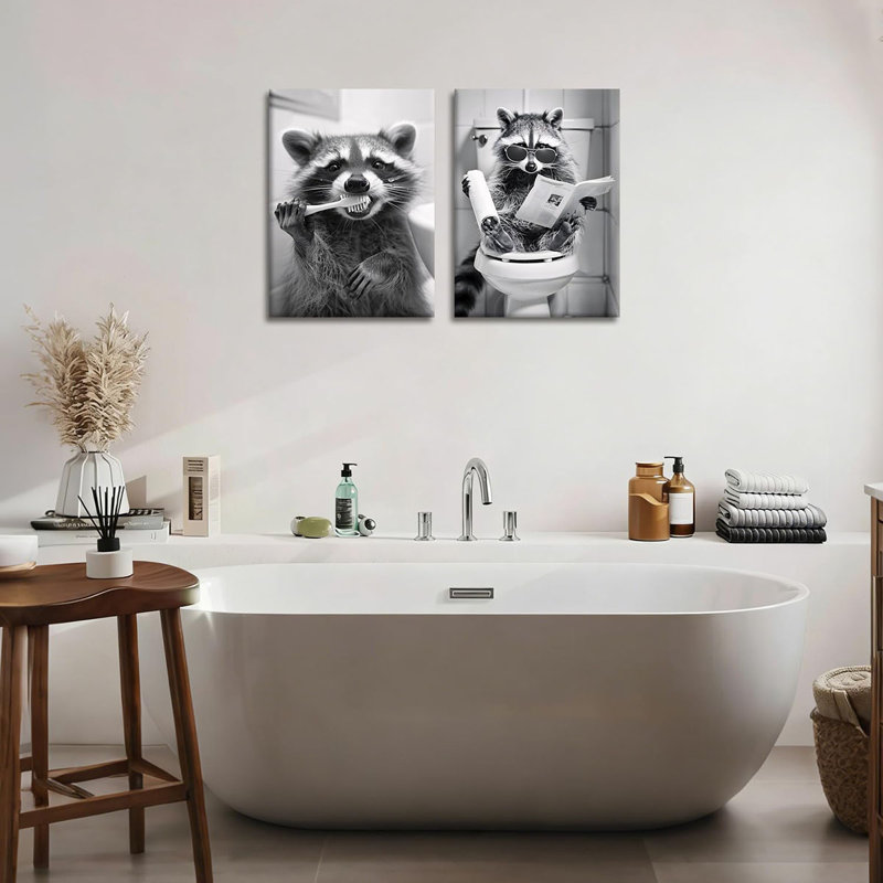 2 Piece Wrapped Canvas Print, 40 cm H x 30 cm W