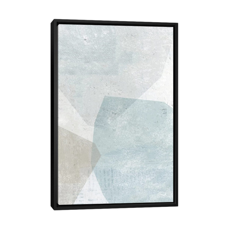 «Pensif I», reproduction d'impression sur toile tendue, H 26 po x l 18 po x P 1,5 po, Toile avec cadre noir, Pas de tapis