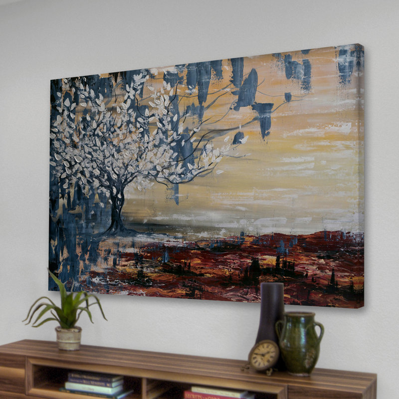 "Paradise Lost" Print on Wrapped Canvas, 30" H x 45" W x 1.5" D